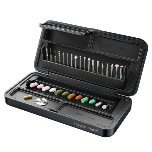 Fanttik Master Refill 42Pcs 3/32" Rotary Tool Accessory Kit