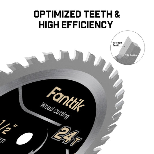 Fanttik OB02 4-1/2" 24T Circular Saw Blade for O11 Apex