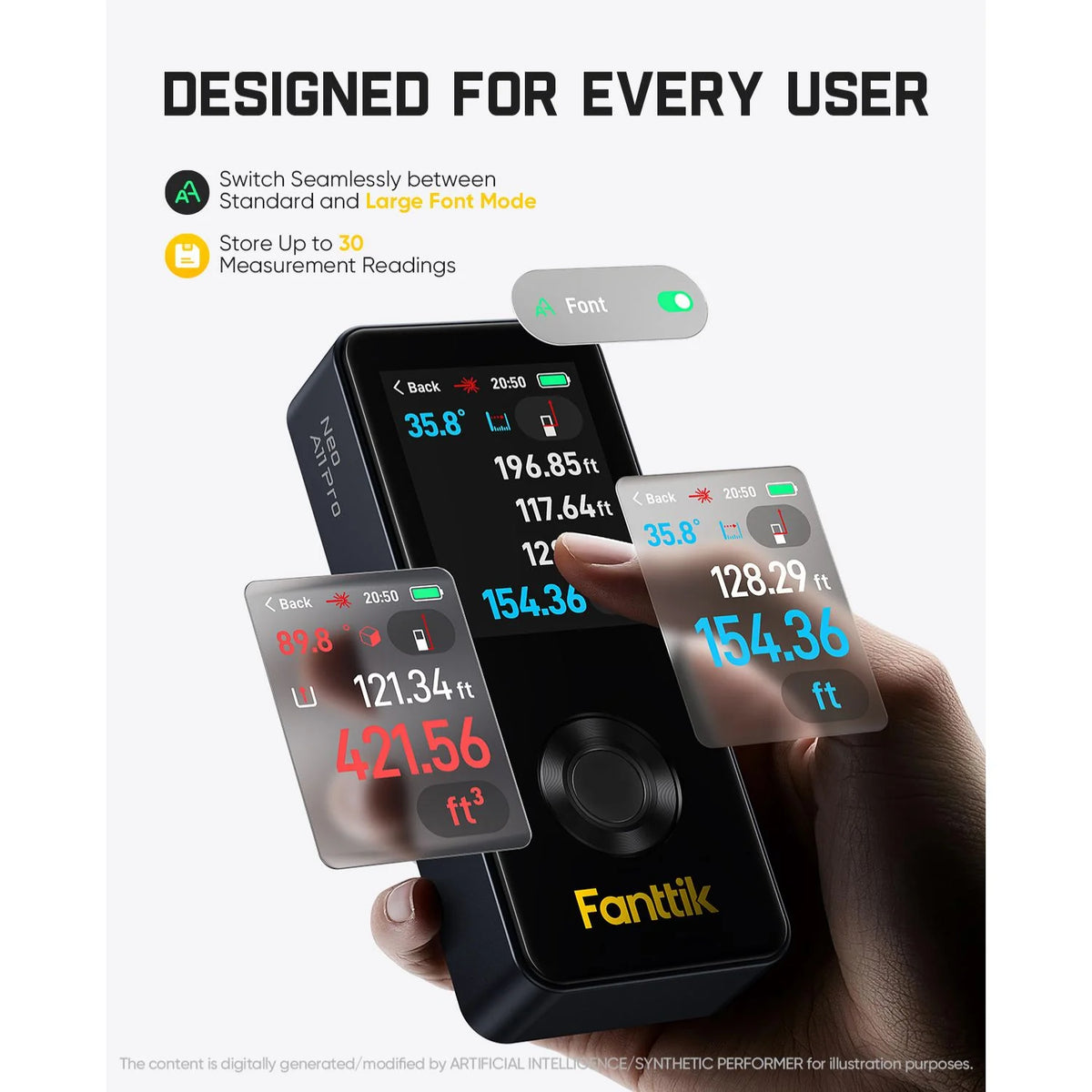 Fanttik A11 Pro Laser Measuring Tool