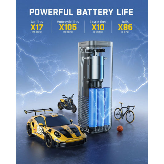 Fanttik X8 APEX® Tire Inflator Mechanical Gray