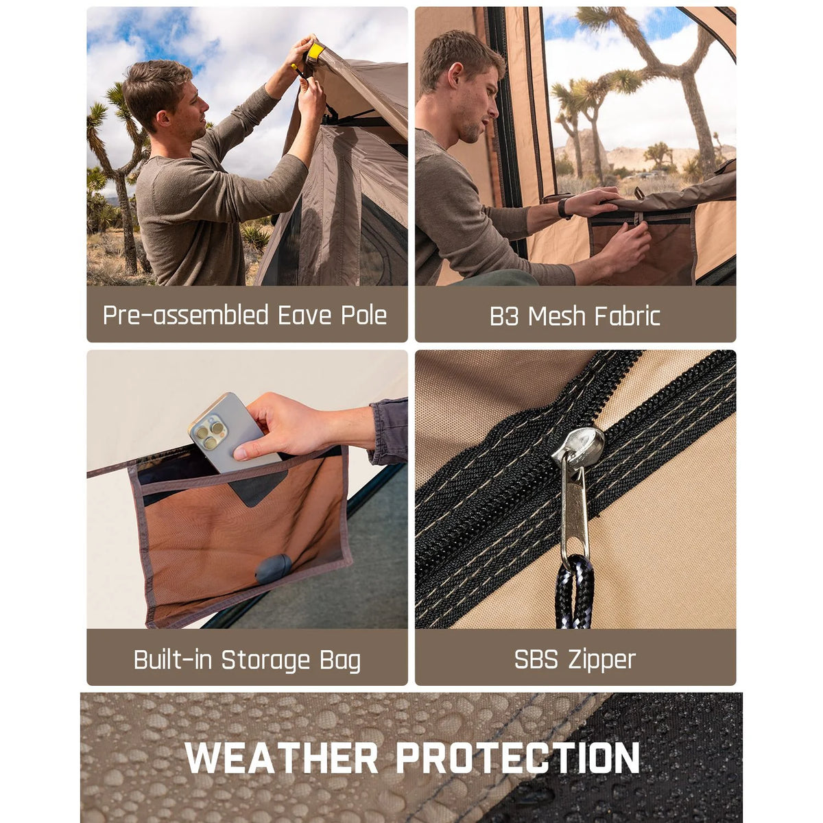 FanttikOutdoor Alpha C4 Ultra Instant Cabin Tent