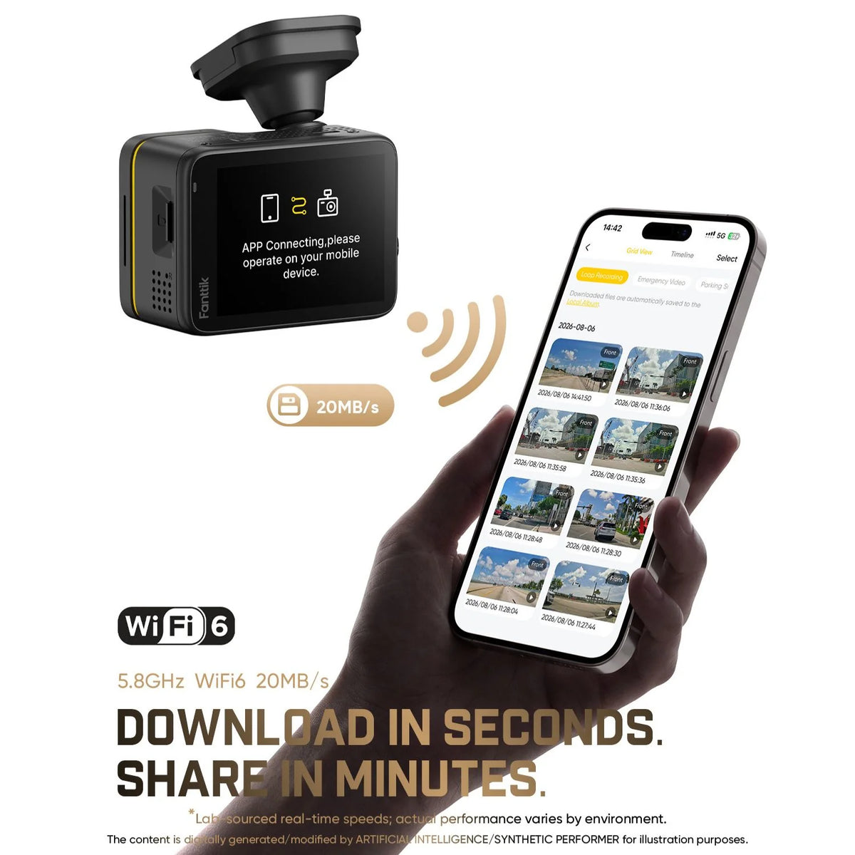 Fanttik Luma K10 Apex 4K Dashcam