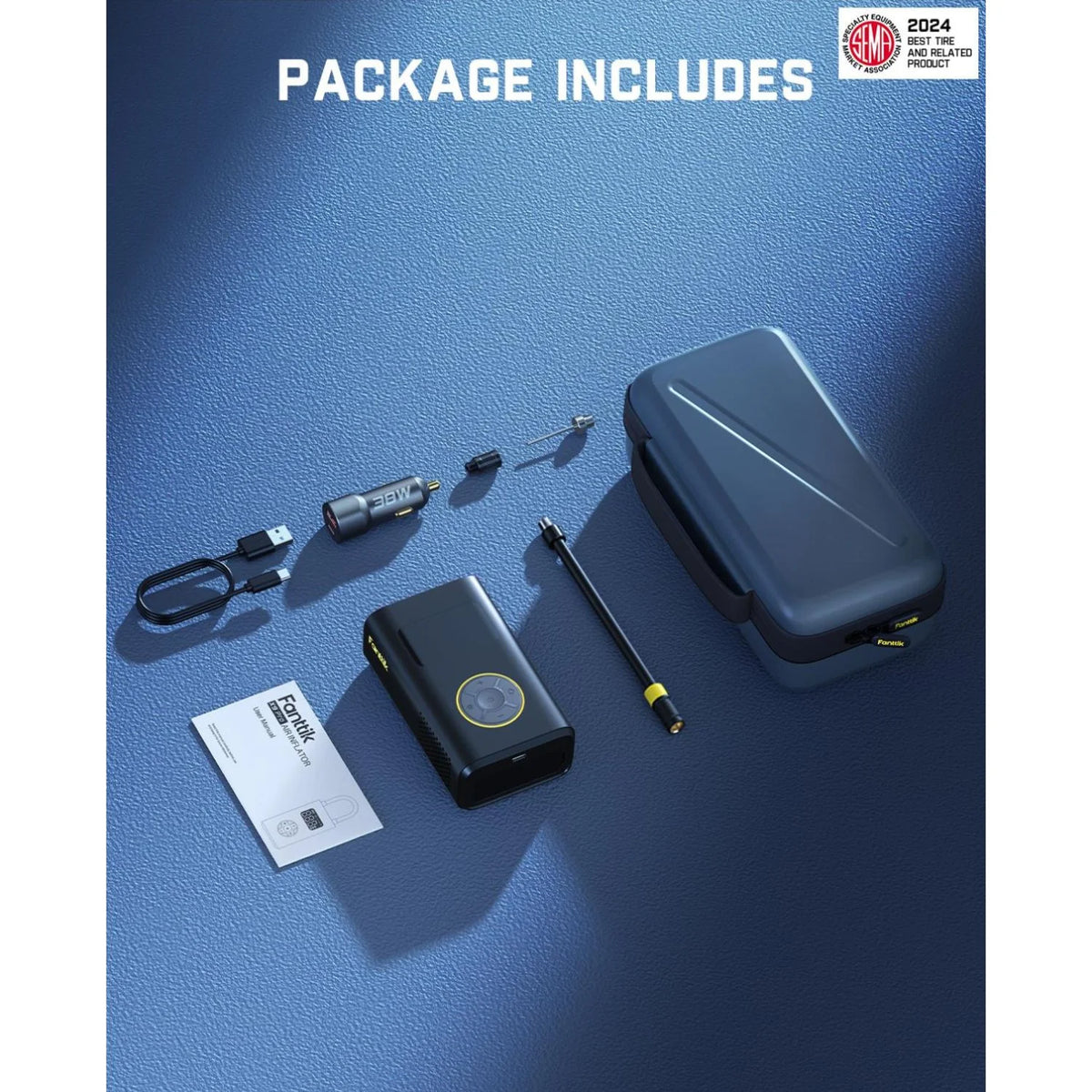 Fanttik X9 Pro Portable Tire Inflator Deluxe Package