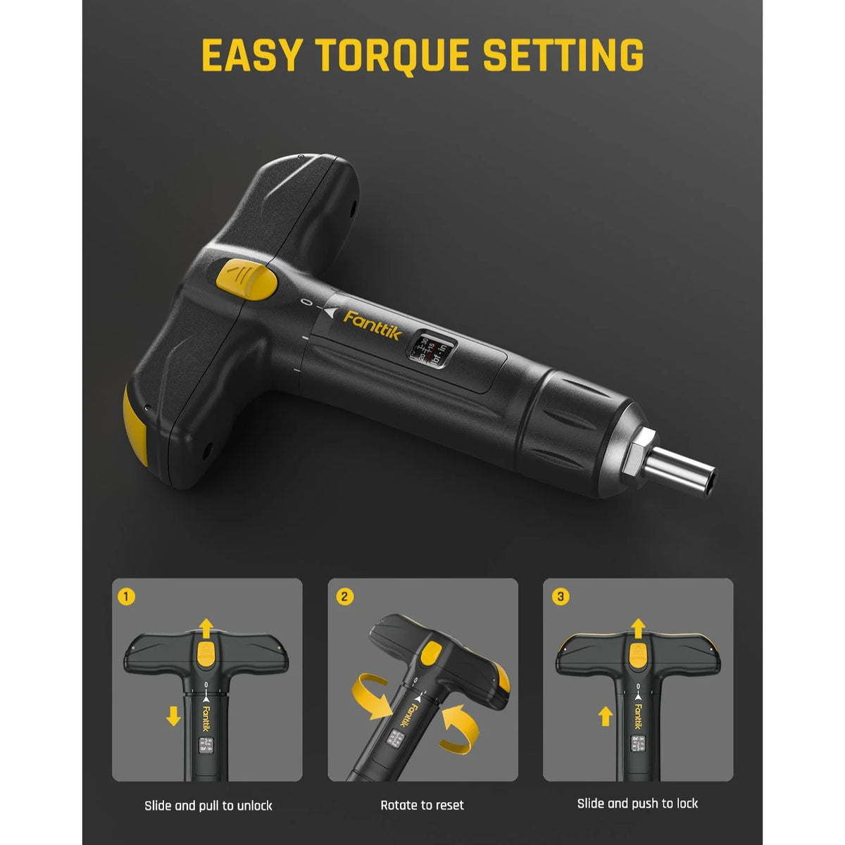 Fanttik TS2 PRO Torque Screwdriver Wrench Set