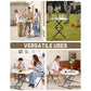 FanttikOutdoor Zeta O3 Pro 32" Folding Table (2-Pack)