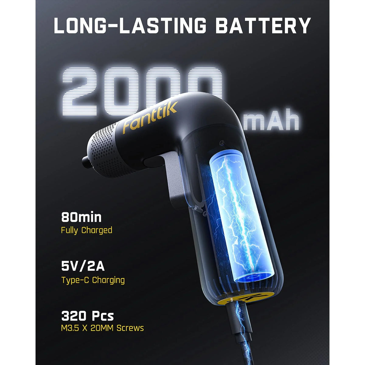 Fanttik L2 Pro Cordless Electric Screwdriver