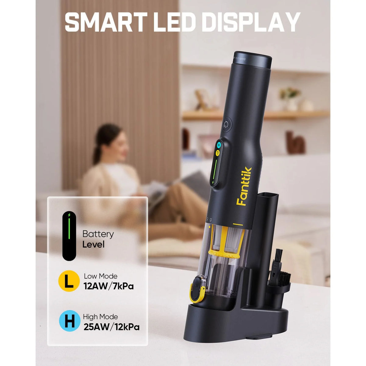 Fanttik Slim V10 Lite Cordless Handheld Vacuum
