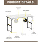 FanttikOutdoor Zeta X6 Pro 6ft Folding Table