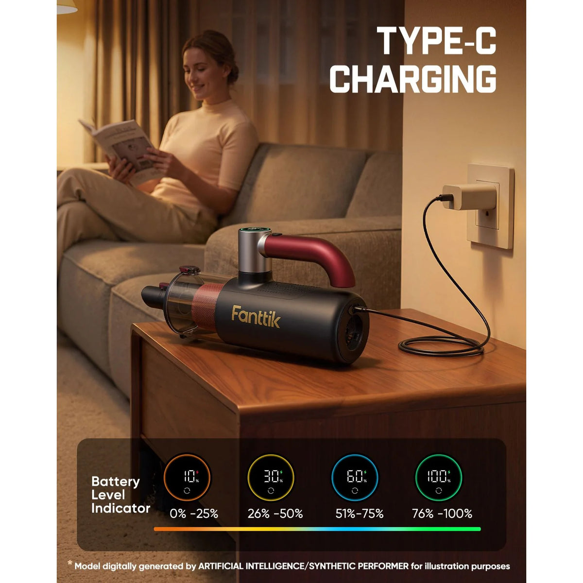 Fanttik Cruise V11 APEX Cordless Handheld Vacuum