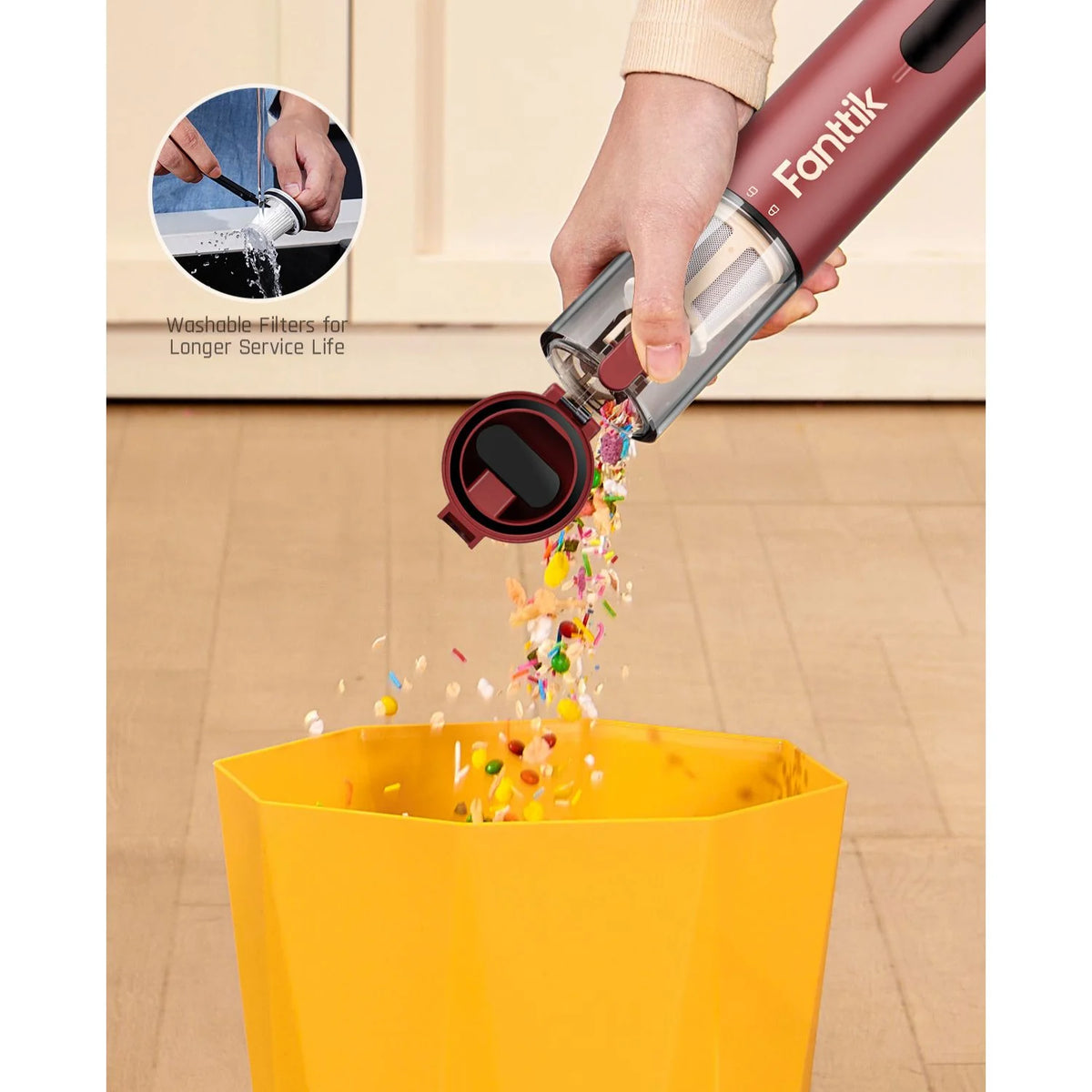 Fanttik Slim V10 APEX Cordless Car Vacuum