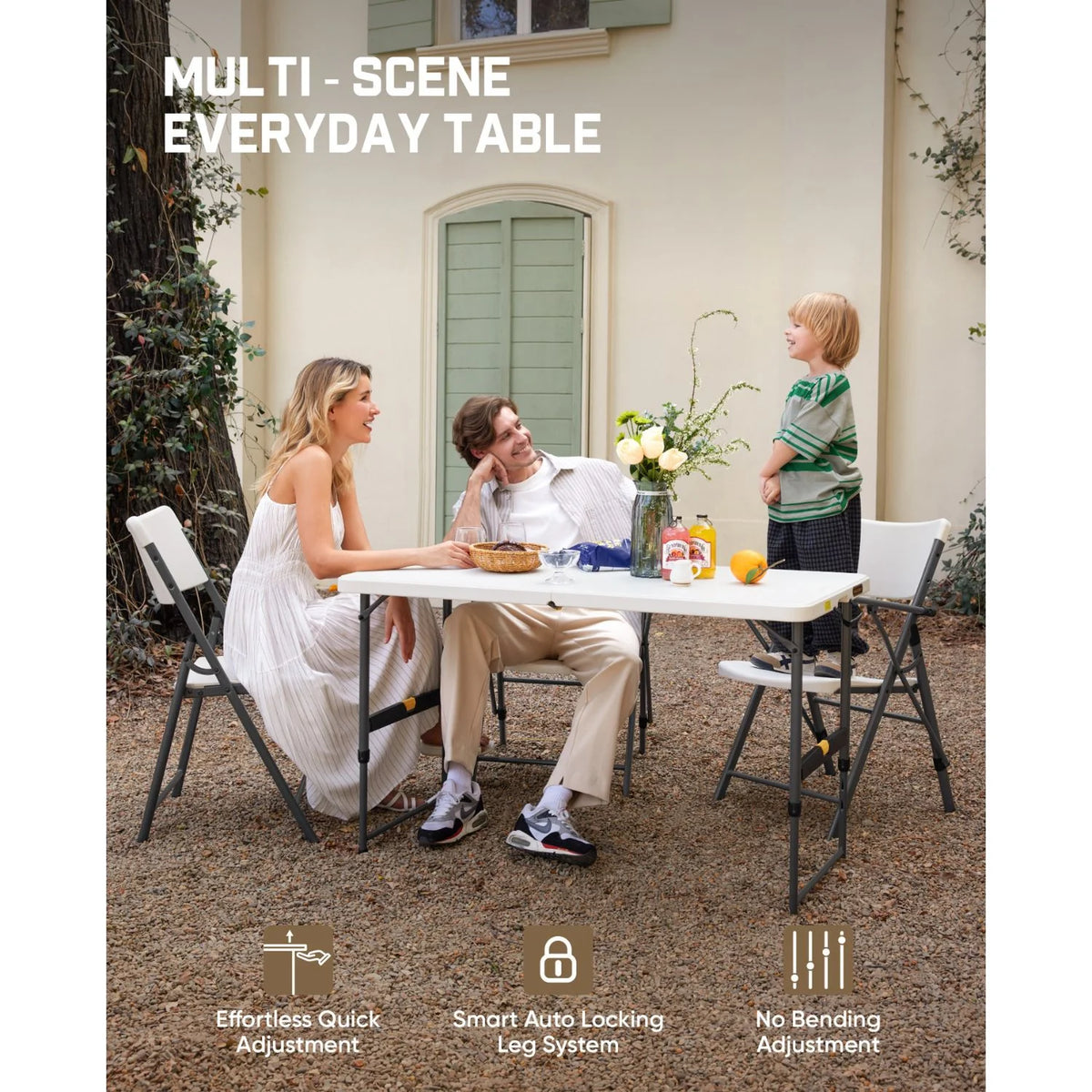 FanttikOutdoor Zeta X4 Pro 4ft Folding Table