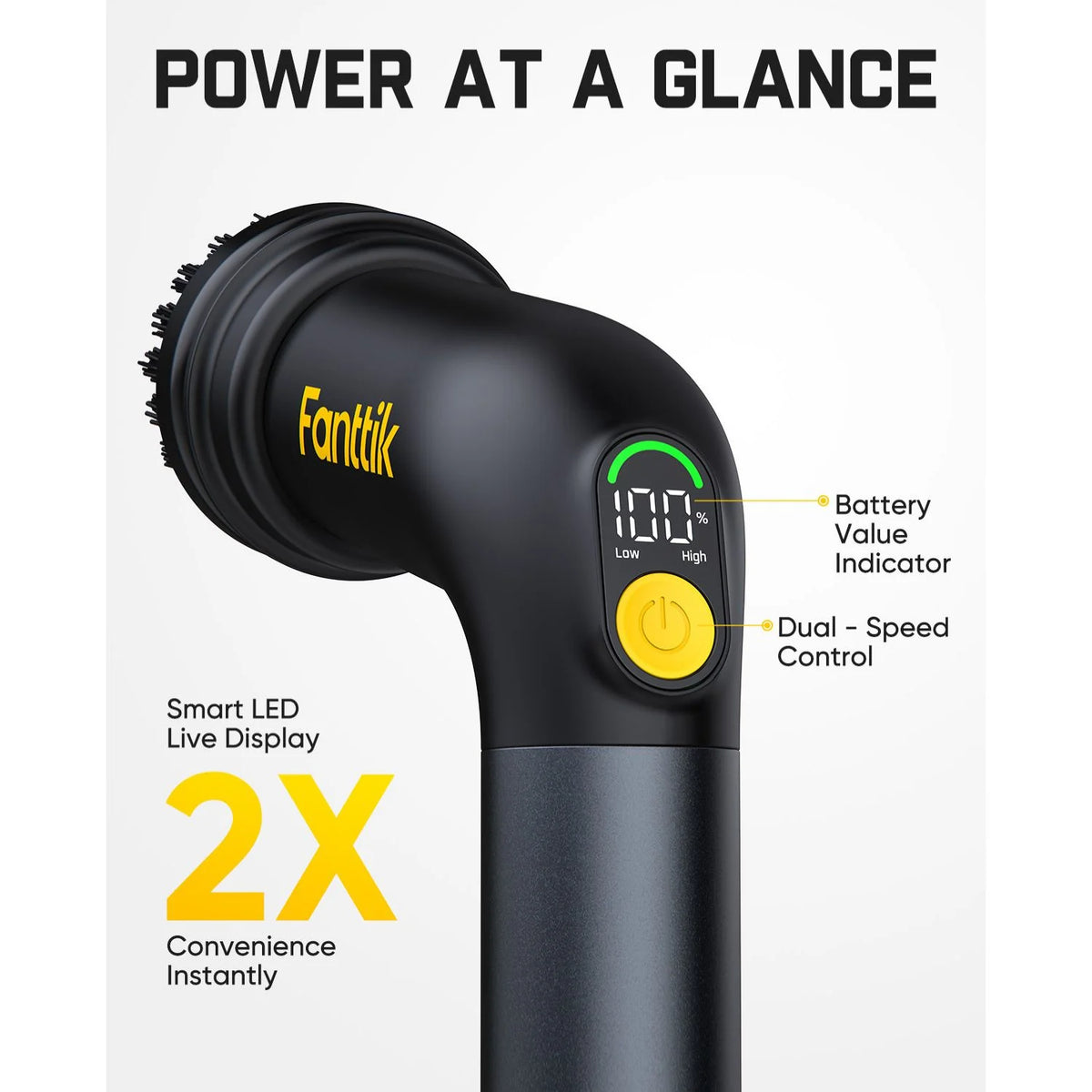 Fanttik G9 Handy Electric Spin Scrubber