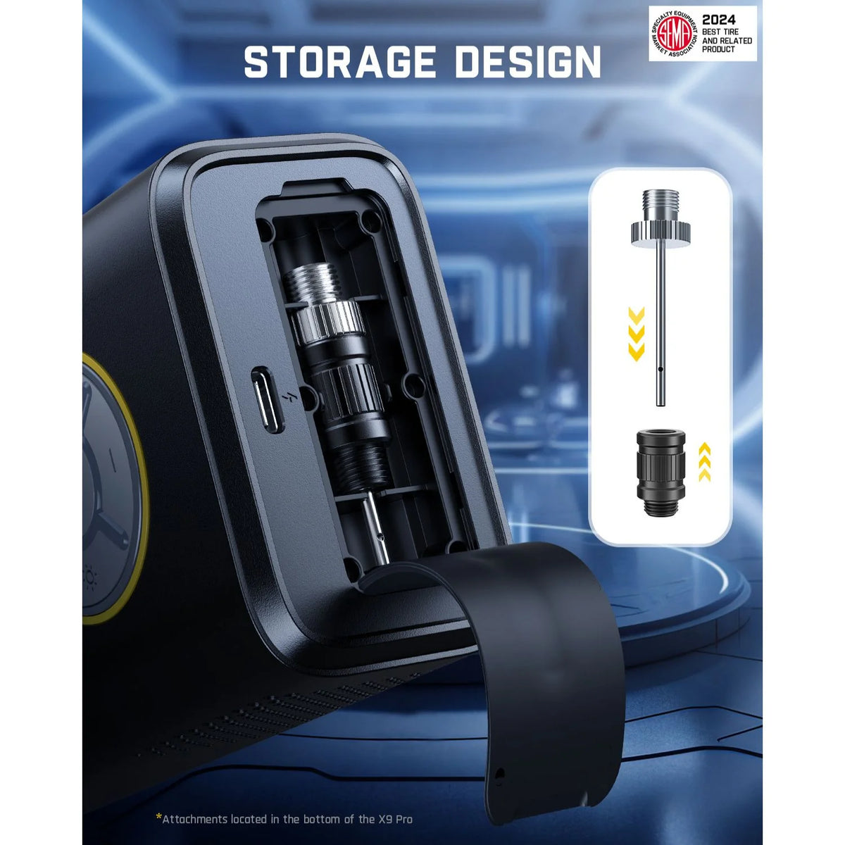 Fanttik X9 Pro Portable Tire Inflator Deluxe Package