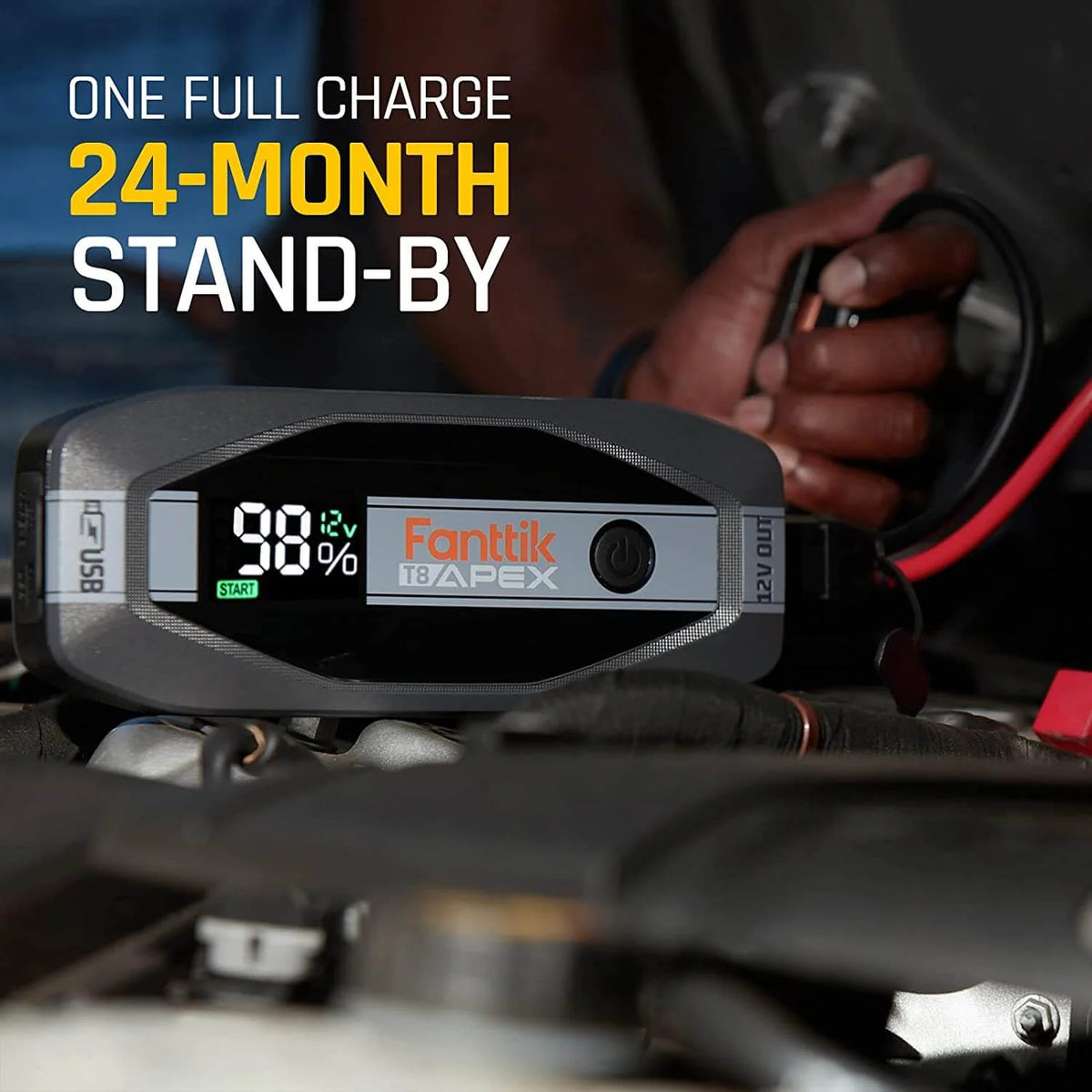Fanttik T8 APEX Jump Starter Deluxe Package