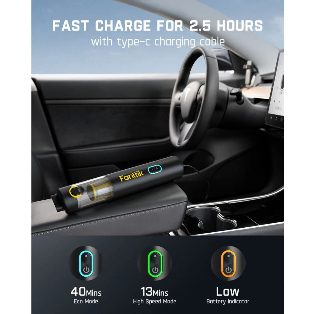 Fanttik V8 APEX Car Vacuum and S1 Pro Cordless Electric Screwdriver