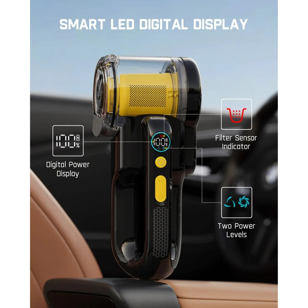 Fanttik E1 Max Precision Electric Screwdriver and V10 APEX Foldable Car Vacuum