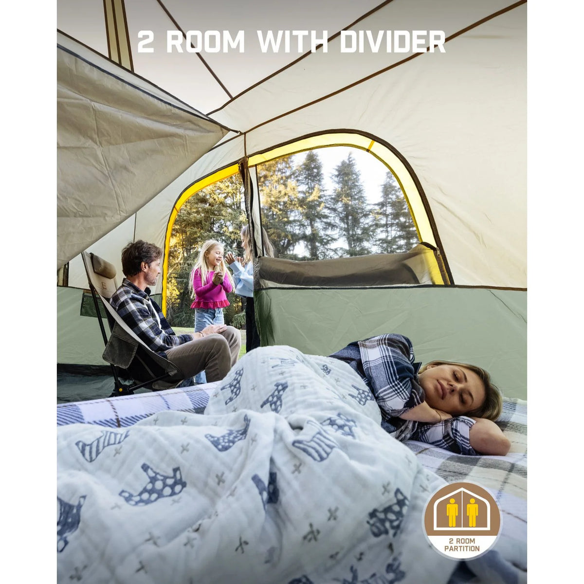 FanttikOutdoor Zeta C8 Pro Camping Tent