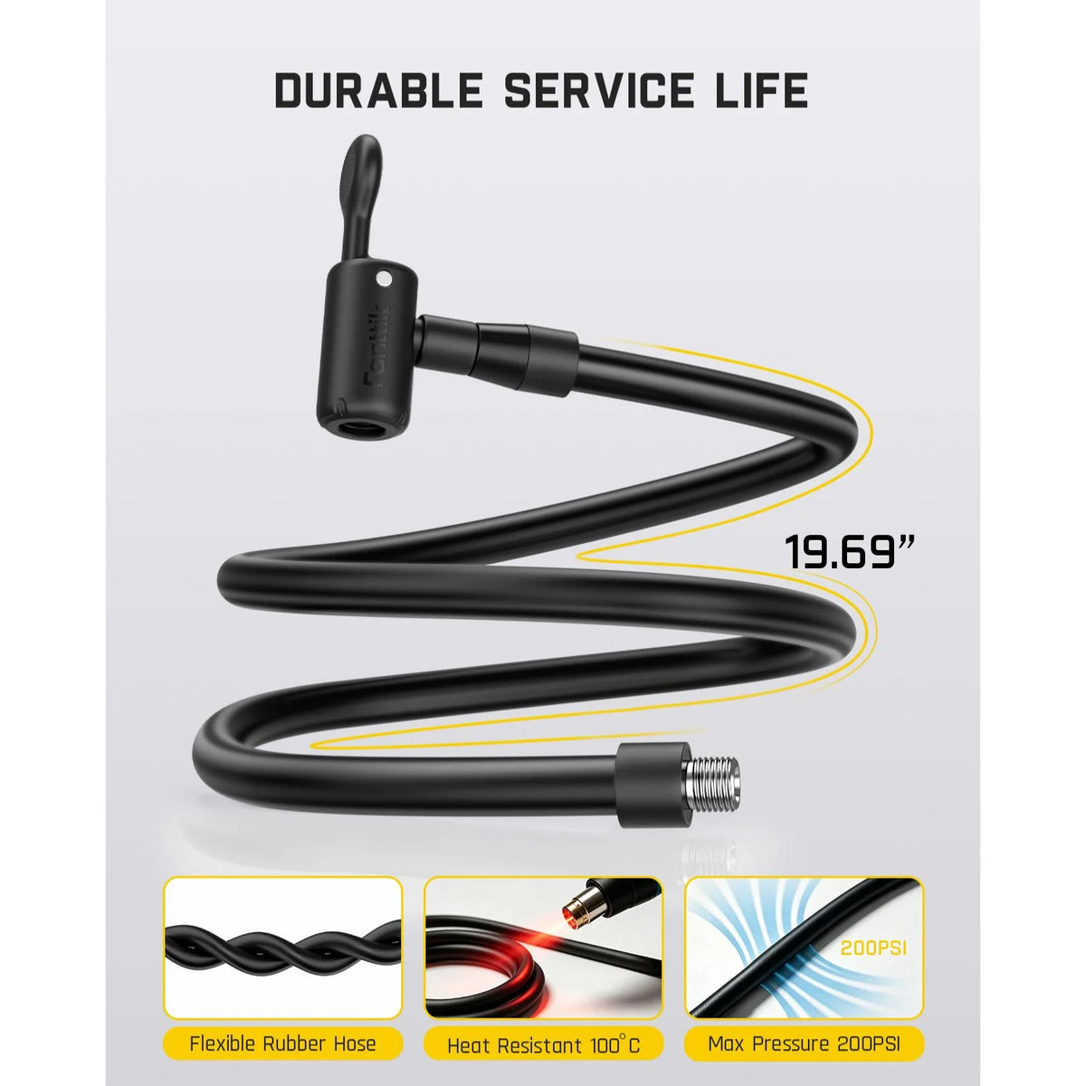 Fanttik Air Pump Extension Hose Adapter LH04