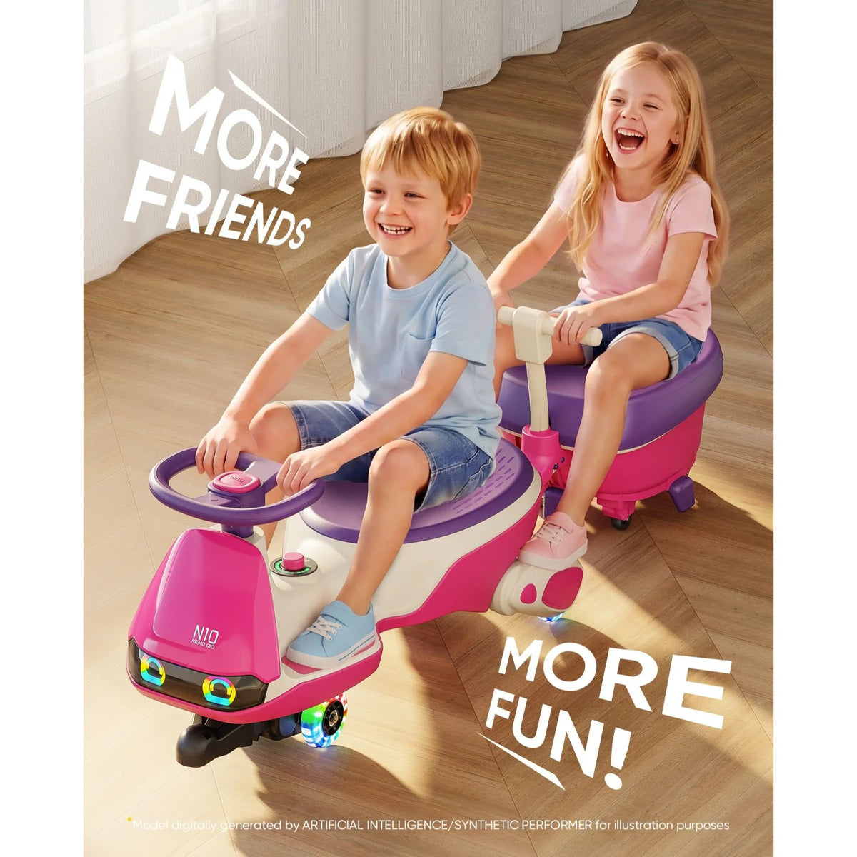 FanttikRide N10 Trailer for N10 Series Wiggle Car