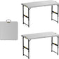 FanttikOutdoor Zeta X4 Pro 4ft Folding Table (2-Pack)