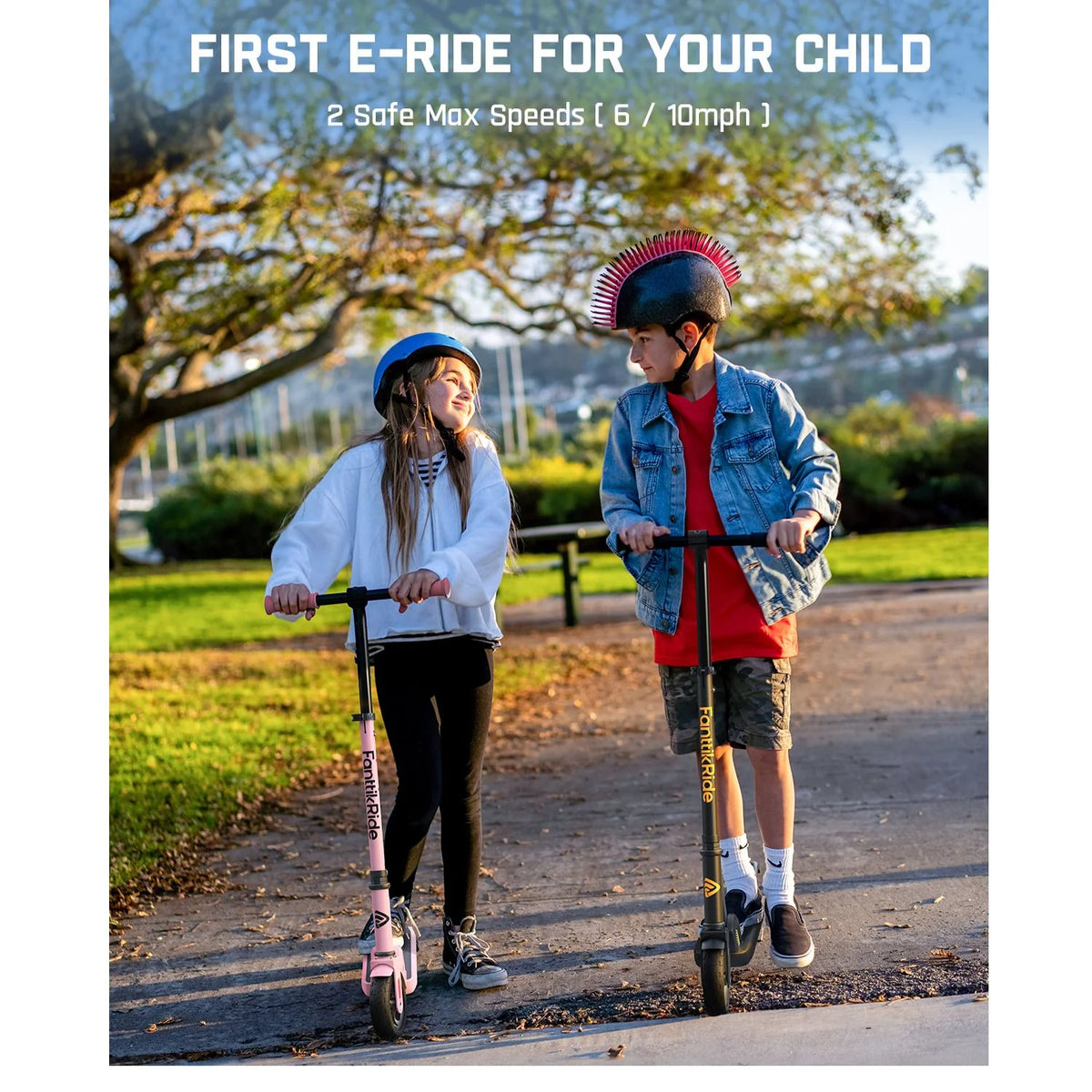 FanttikRide C9 Electric Scooter for Kids