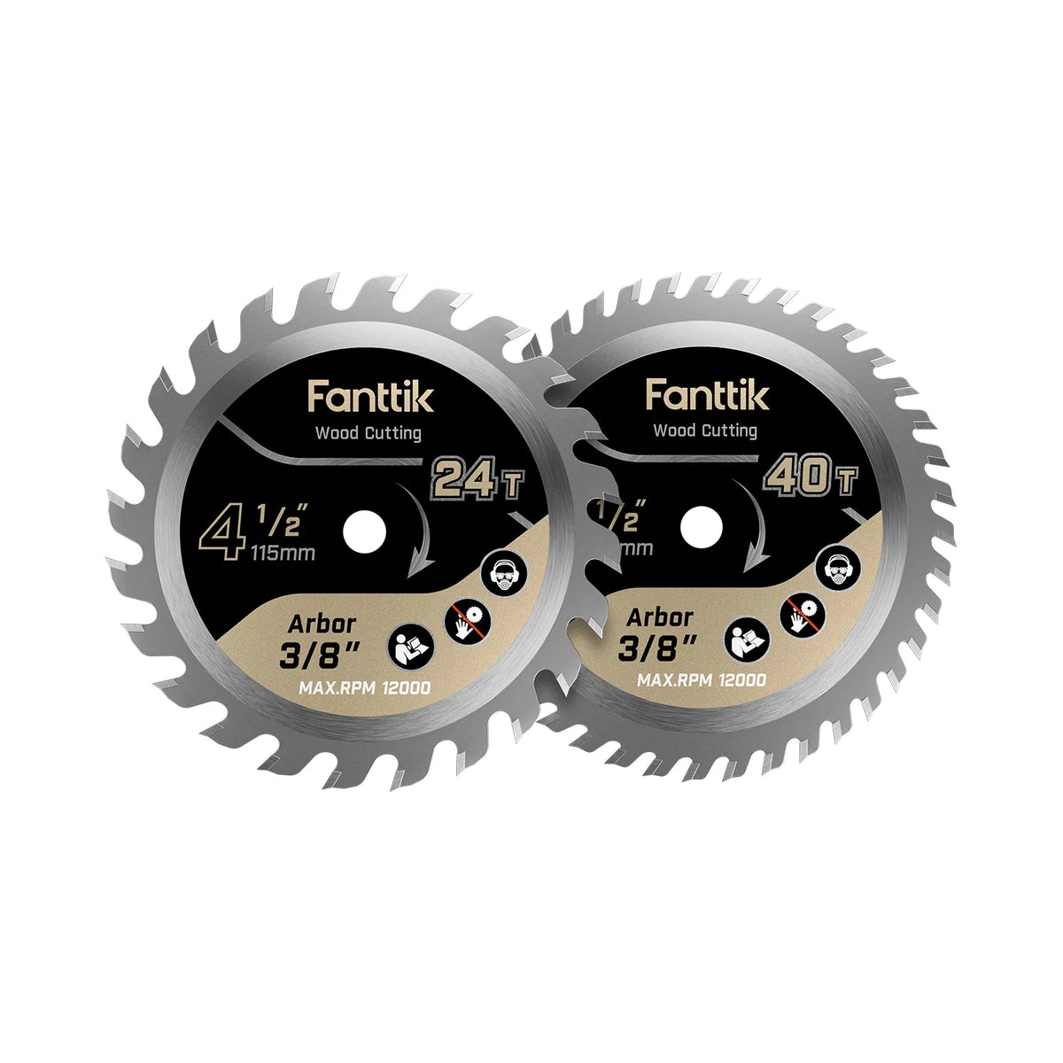 Fanttik OB02 4-1/2" 24T Circular Saw Blade for O11 Apex