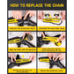Fanttik W101 4-inch Chain for W10 APEX Mini Chainsaw