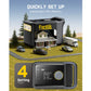 Fanttik X9 Ultra Tire Inflator and V10 APEX Foldable Car Vacuum