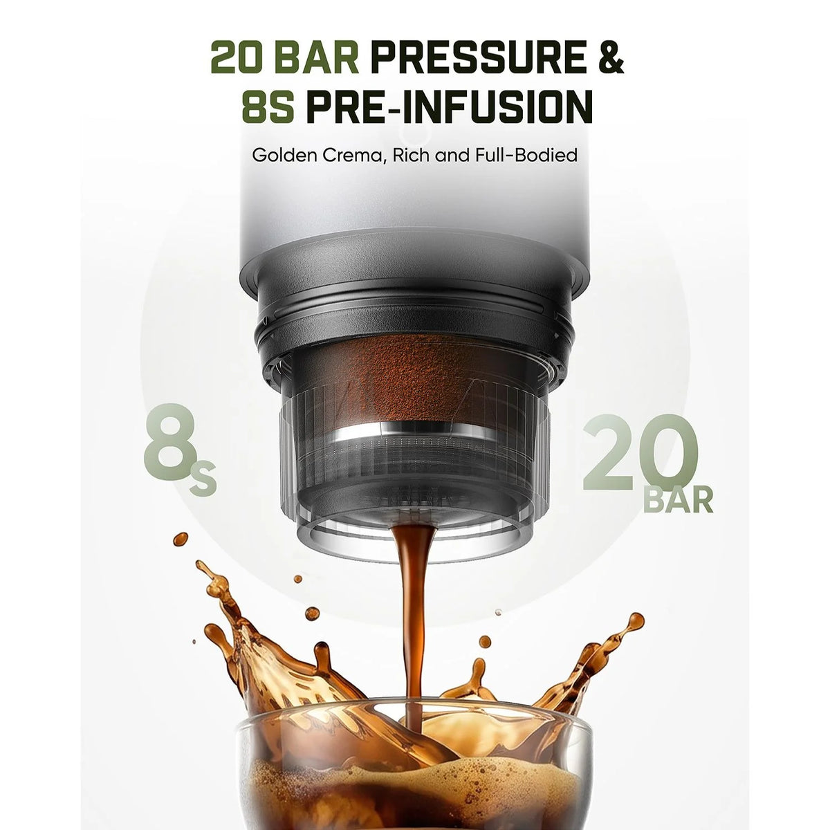 Fanttik Cafein 11 Portable Coffee Machine
