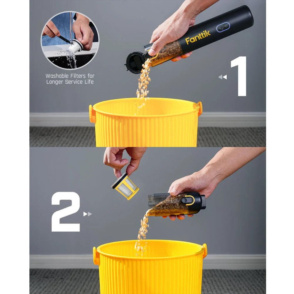 Fanttik V8 APEX Car Vacuum and S1 Pro Cordless Electric Screwdriver
