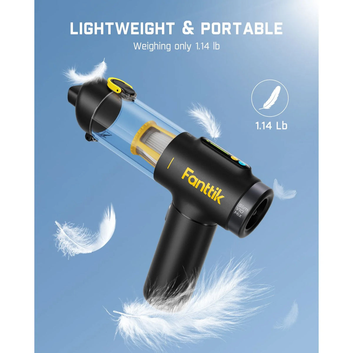 Fanttik Slim V10 Mix Car Vacuum RobustClean®