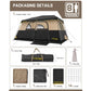 FanttikOutdoor Zeta C8 Pro Max 8 Person Camping Tent