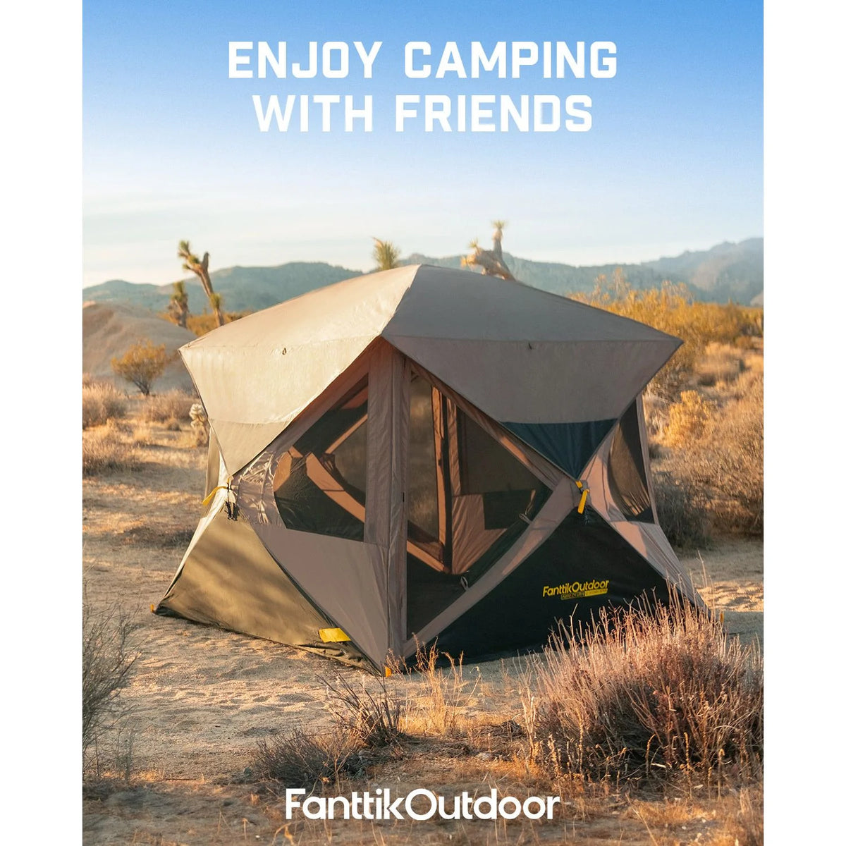FanttikOutdoor Alpha C4 Ultra Instant Cabin Tent