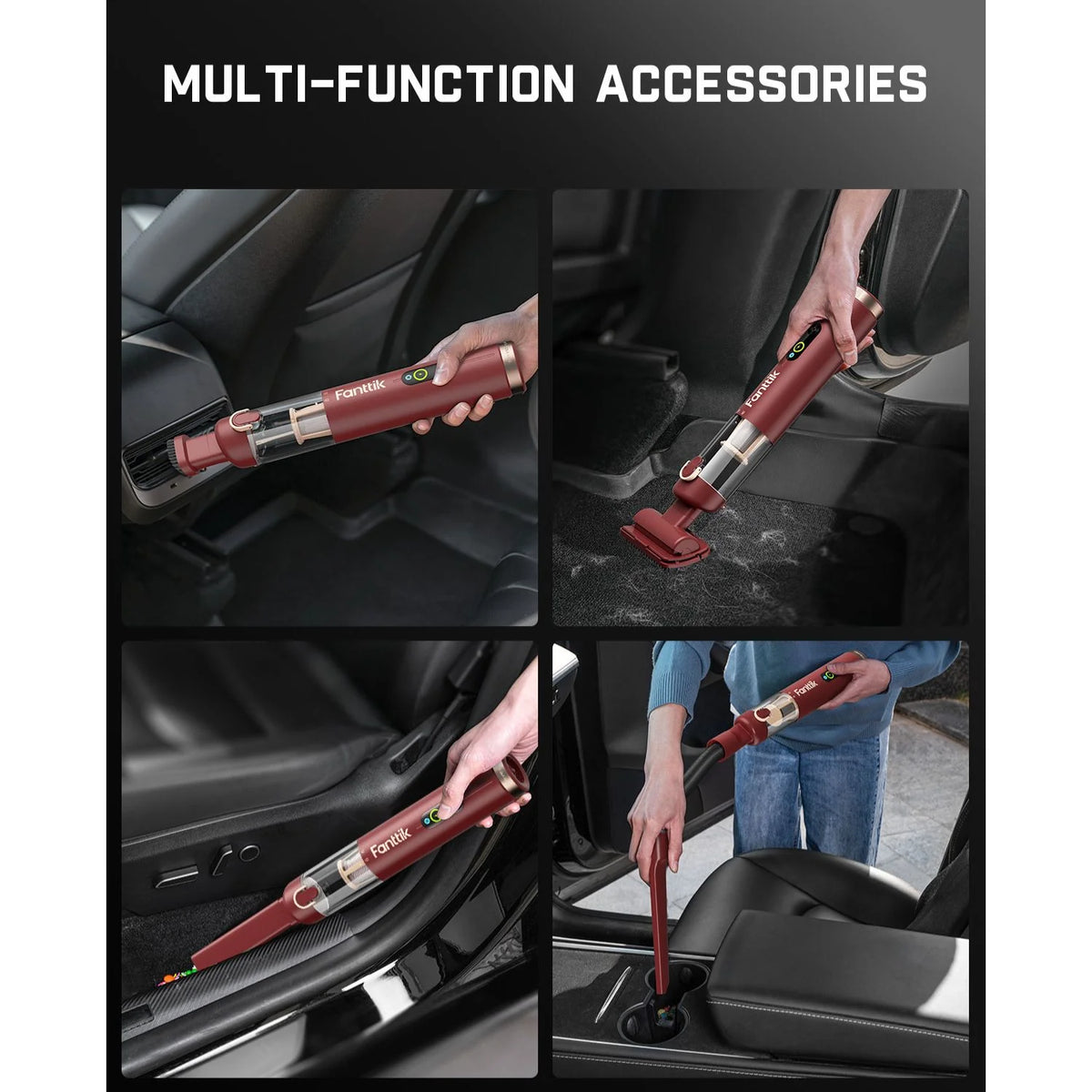 Fanttik Slim V10 APEX Cordless Car Vacuum