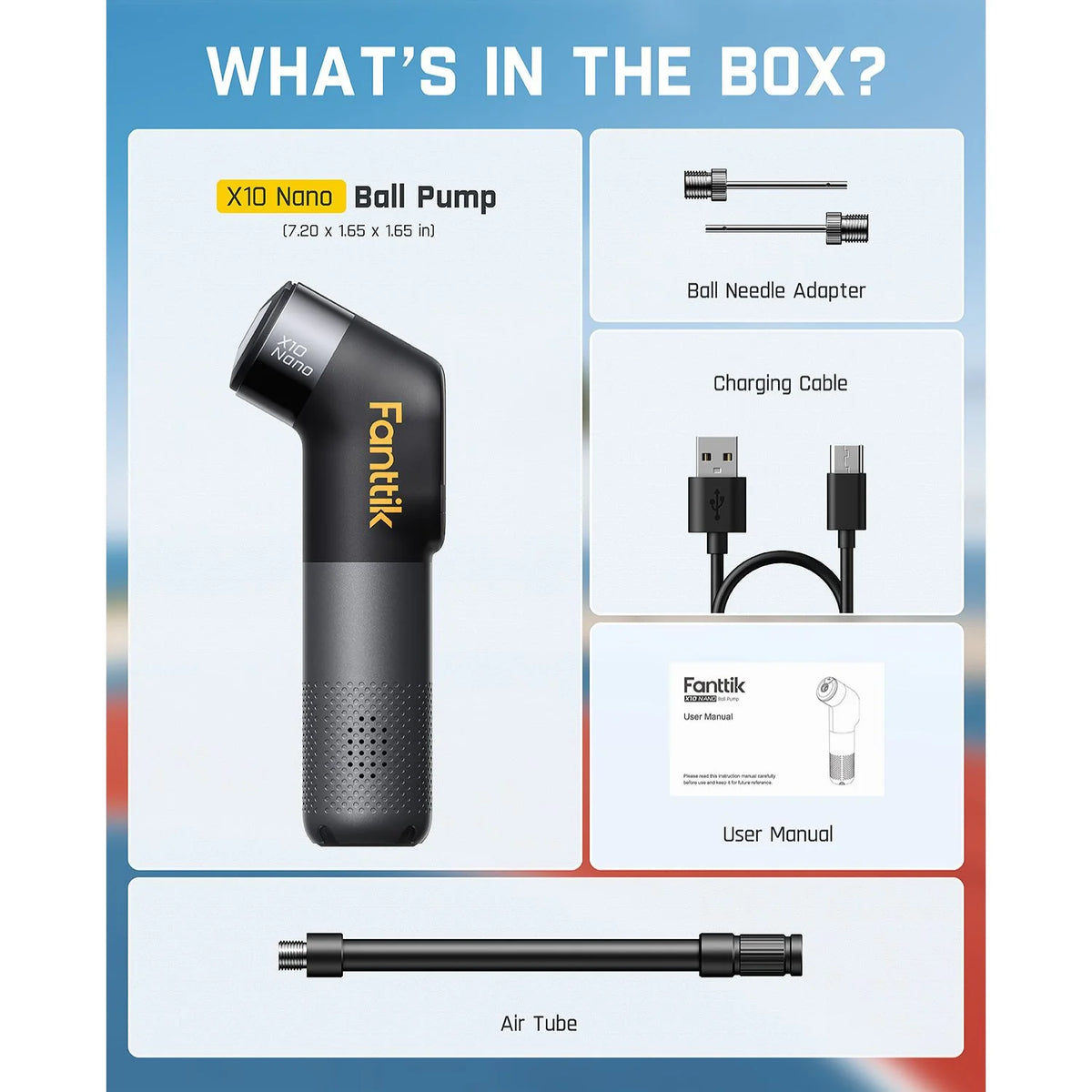 Fanttik X10 Nano Electric Ball Pump
