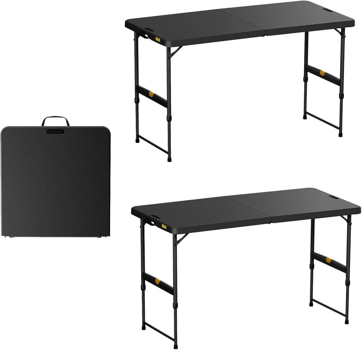 FanttikOutdoor Zeta X4 Pro 4ft Folding Table (2-Pack)