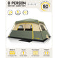 FanttikOutdoor Zeta C8 Pro Camping Tent