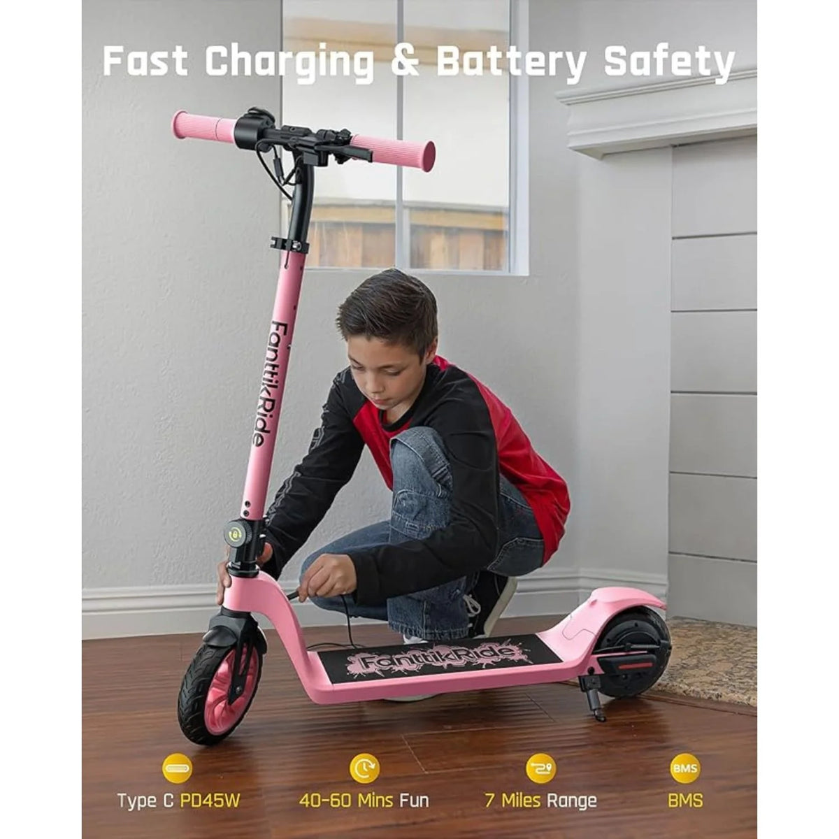 FanttikRide T10 Electric Scooter for Kids