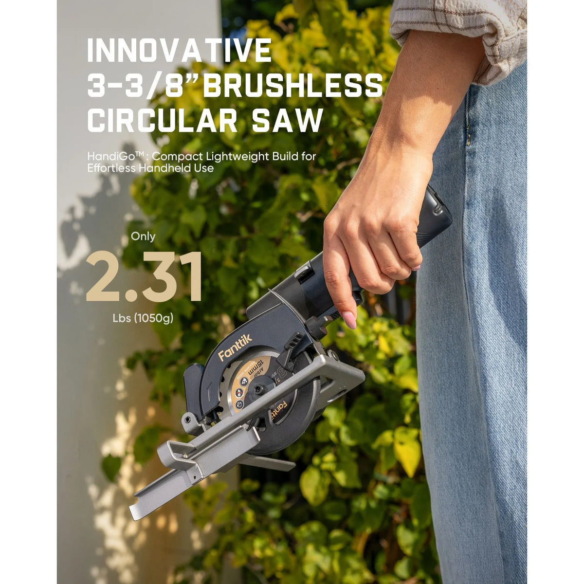 Fanttik O11 Pro 3-3/8 Inch Cordless Circular Saw