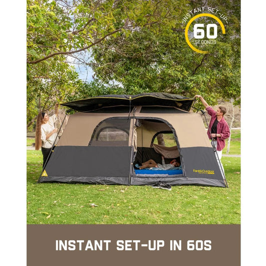 FanttikOutdoor Zeta C8 Pro Max 8 Person Camping Tent