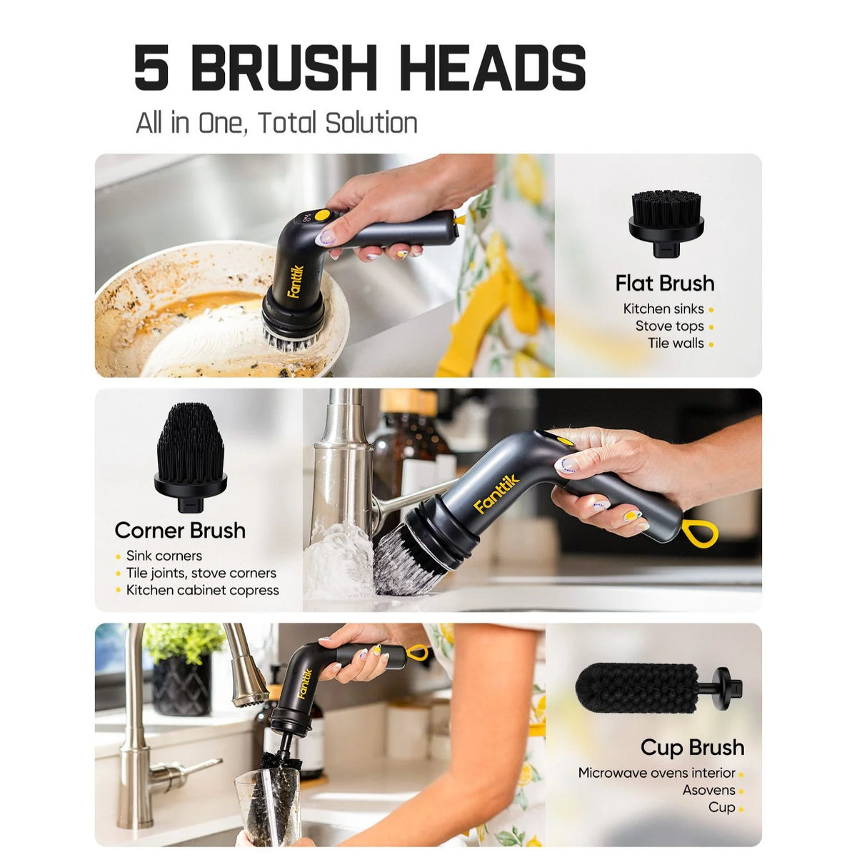 Fanttik G9 Handy Electric Spin Scrubber